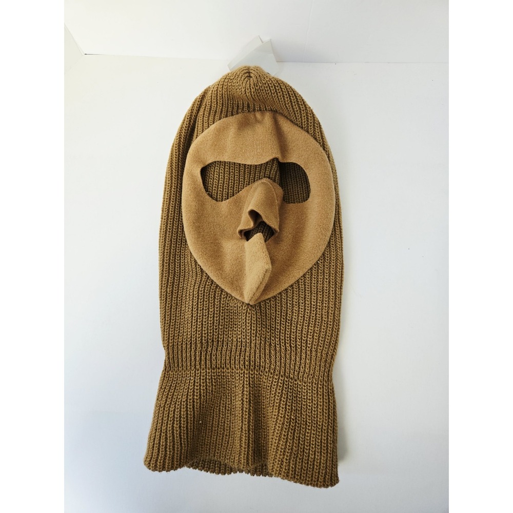 Broner winter hat face ski mask Balaclava  NWT Brown